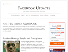 Tablet Screenshot of fbupdates.com